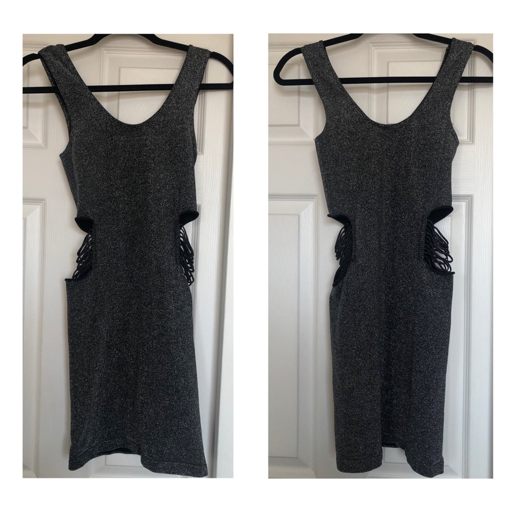 bebe - EUC, Cut-out Detail Midi Bodycon Dress